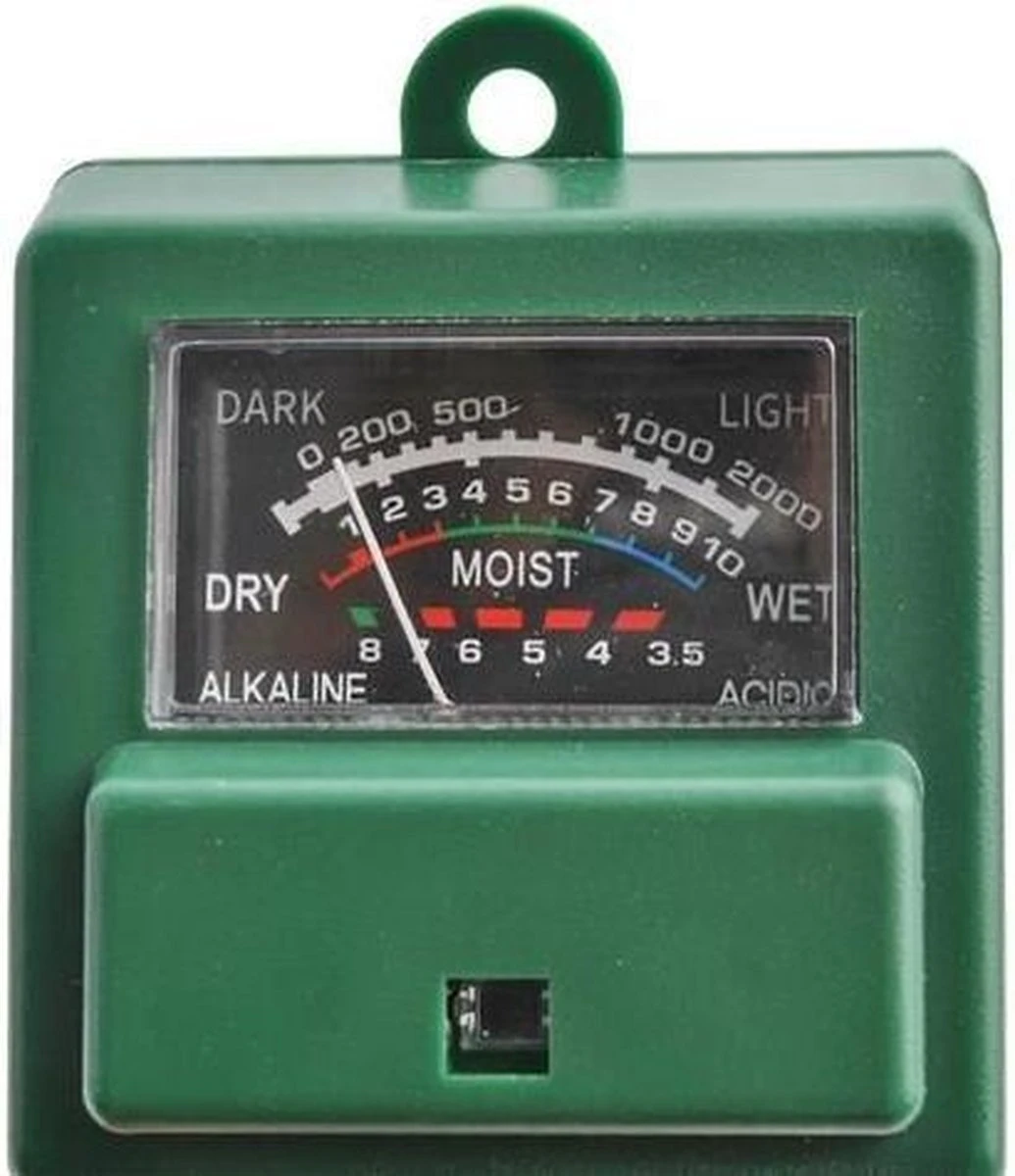 Merkloos Plant Vochtmeter 3-in-1 - PH Meter Grond - Zuurtegraad Meter - PH Tester Planten Bodemtester - Grondmeter - Vochtigheidsmeter Planten - Afbeelding 5