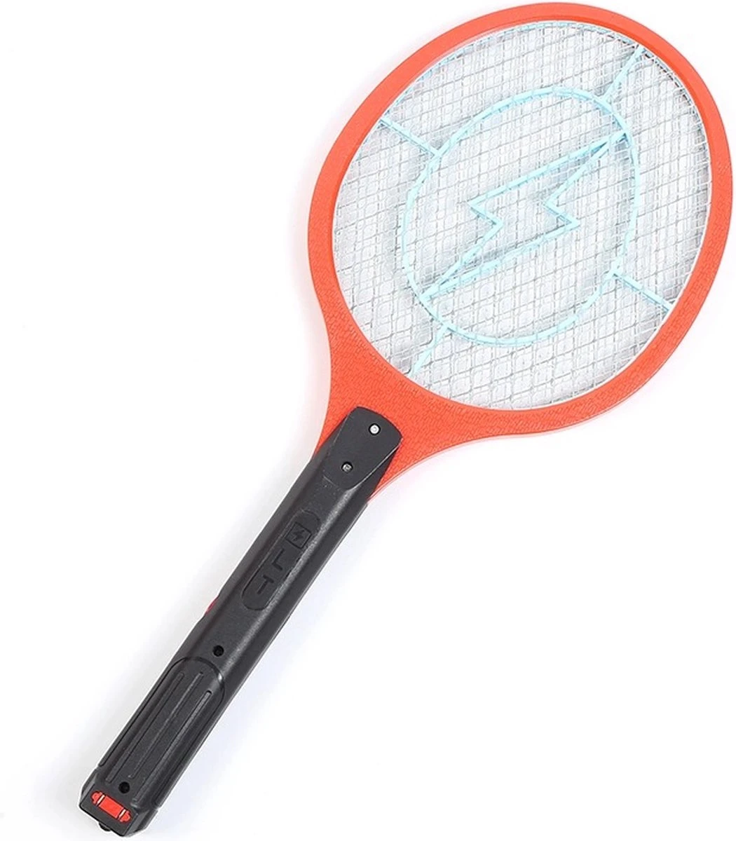 GECKO - Oplaadbare Elektrische Vliegenmepper Stopcontact - Jumbo Elektronische Hand Vliegenvanger - Anti Vliegen Doder Wespenvanger - Muggenvanger - Afbeelding 4