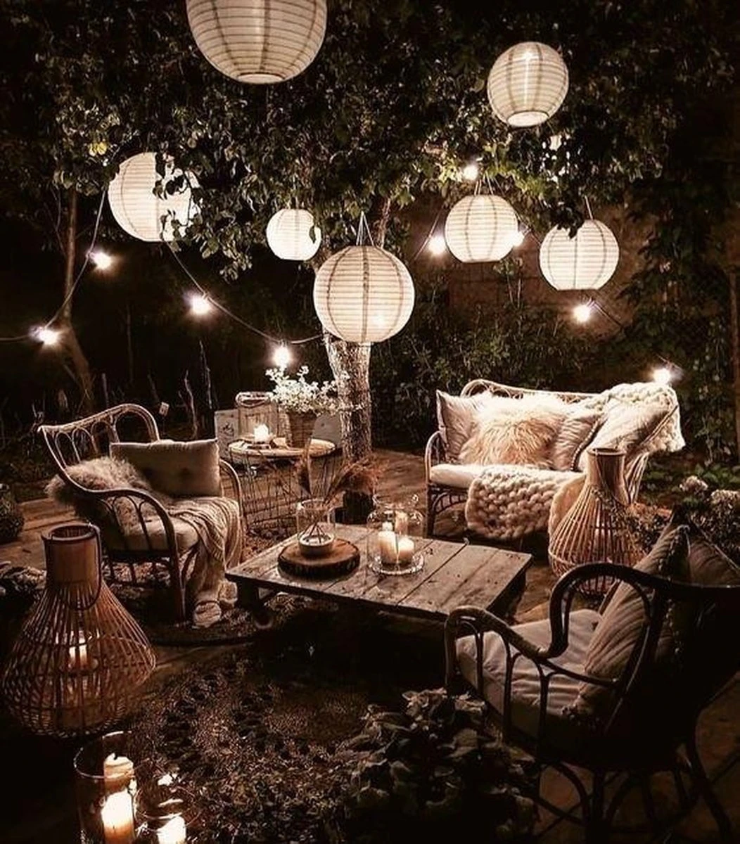 Merkloos Nylon Lampionnen - Wit - 10 Stuks - Incl. Led Met Afstandbediening - Incl. Handige Ophanghaakjes - Afbeelding 9