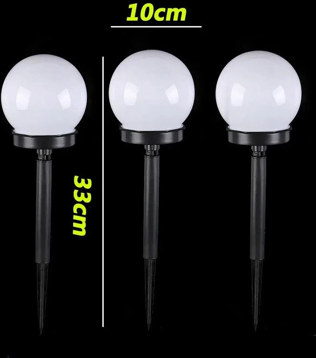 Venus H J - LED Solar Tuinfakkels - 4 Stuks - Warm - Tuinlantaarn - Tuinverlichting Op Zonne-energie - LED - Buitenverlichting - Padverlichting - Solar Tuinverlichting - Afbeelding 3