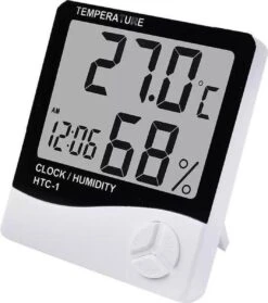 Merkloos Temperatuurmeters -Hygrometers -lcd Multifunctionele -digitale