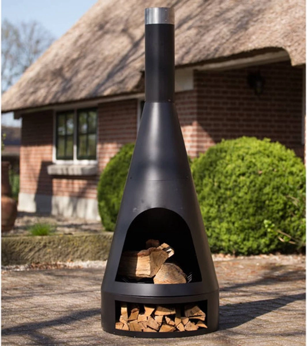 RedFire - Tuinhaard Kingston XL 160 - Vuurhaard - Staal - Zwart - Afbeelding 12