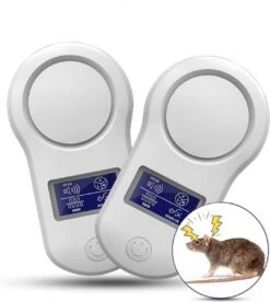 Imperatoris - Ultrasonische Ongedierte Bestrijder - Muizen Verjager/Val - Anti Muggen & Insecten - 2x Pack