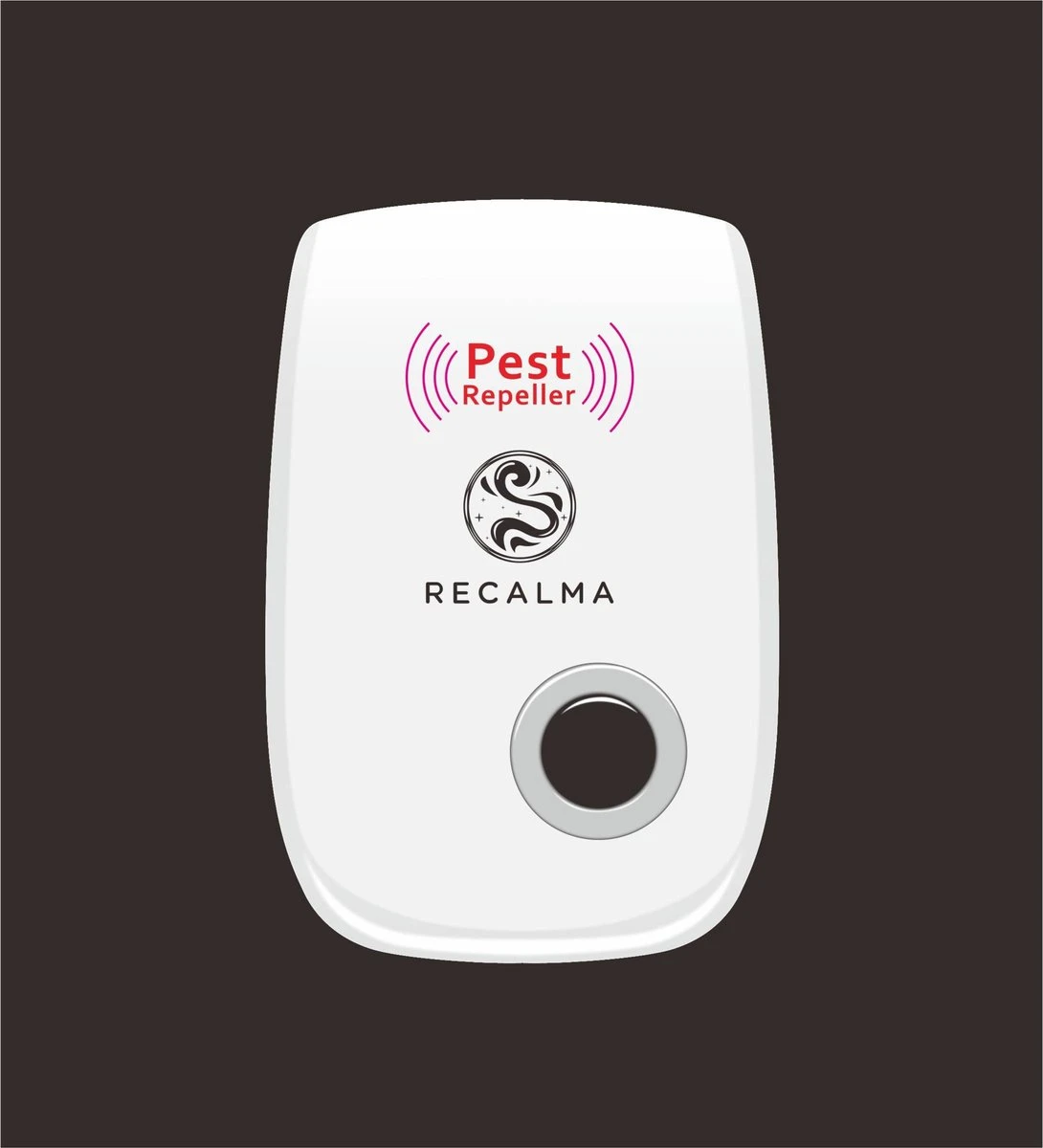 6-pack Recalma Ultrasone Ongedierte Bestrijder - Pest Reject - Ultrasone Verjagers - Ongedierte Verjager - Anti Insecten - Anti Muizen - Pest Repellent - Muizenverjager - Afbeelding 3