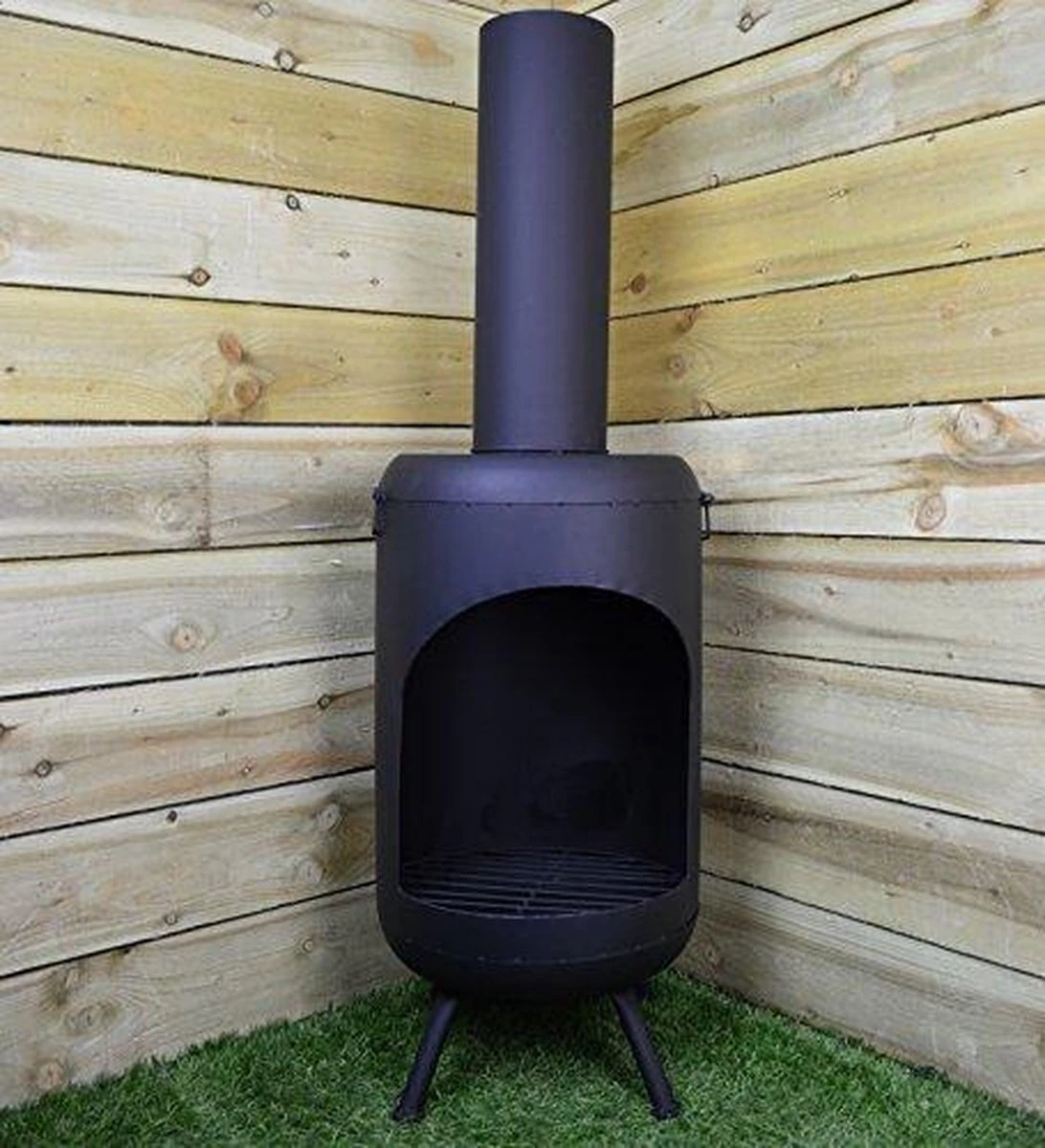 Ambiance Loks Tuinhaard - 105 Cm - Metaal - Zwart - Afbeelding 6