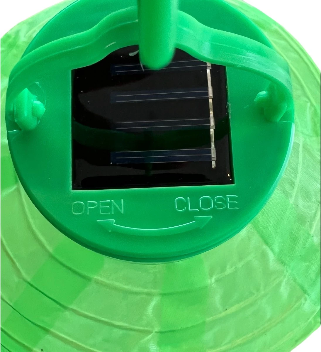 LED Solar - Tuin Lampion - Chinese Lampion - Feestballonnen - Solar Lantaarn - Ø 20 Cm Nylon - 6 Stuks - Afbeelding 2