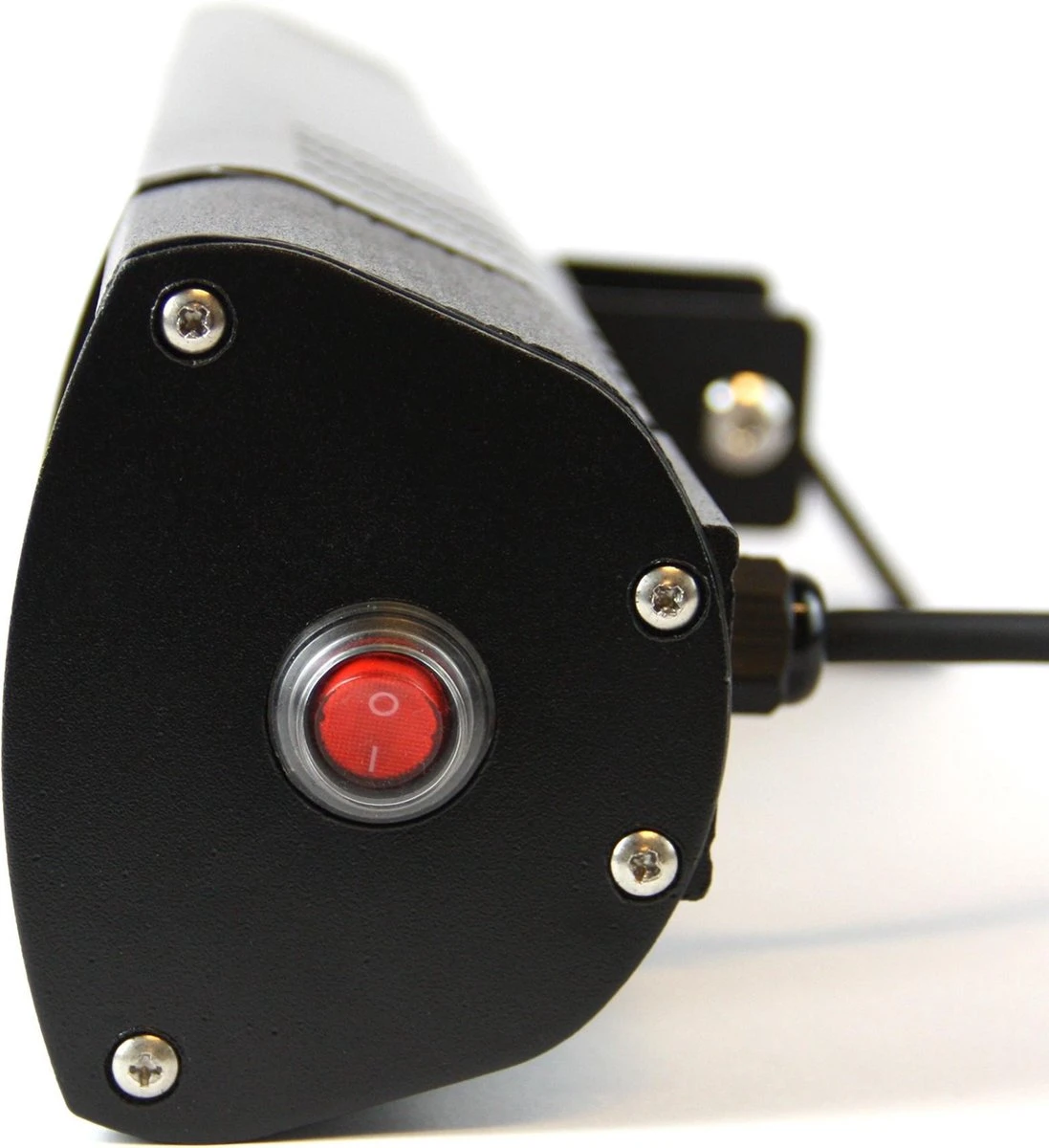 Electrische Terrasverwarmer 2000 Watt - Stenda Calor Sombra 2000 Watt - Matzwart - Elektrisch - Afstandsbediening - Afbeelding 2