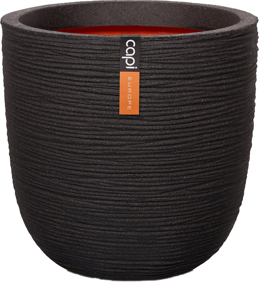 Capi Europe - Bloempot Bol Rib NL - 35x34 - Zwart - Voor Binnen En Buiten - KBLR932 - Afbeelding 16
