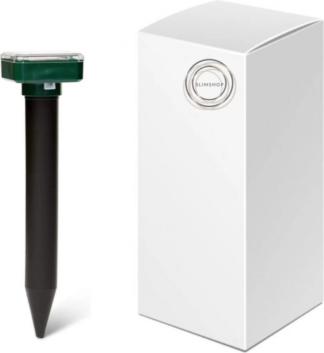 Slimshop Mollenverjager Muizenverjager Kattenverjager Ultrasone Verjagers - Mollen - Mollenbestrijding - Zonne Energie - 2 Stuks - Afbeelding 6