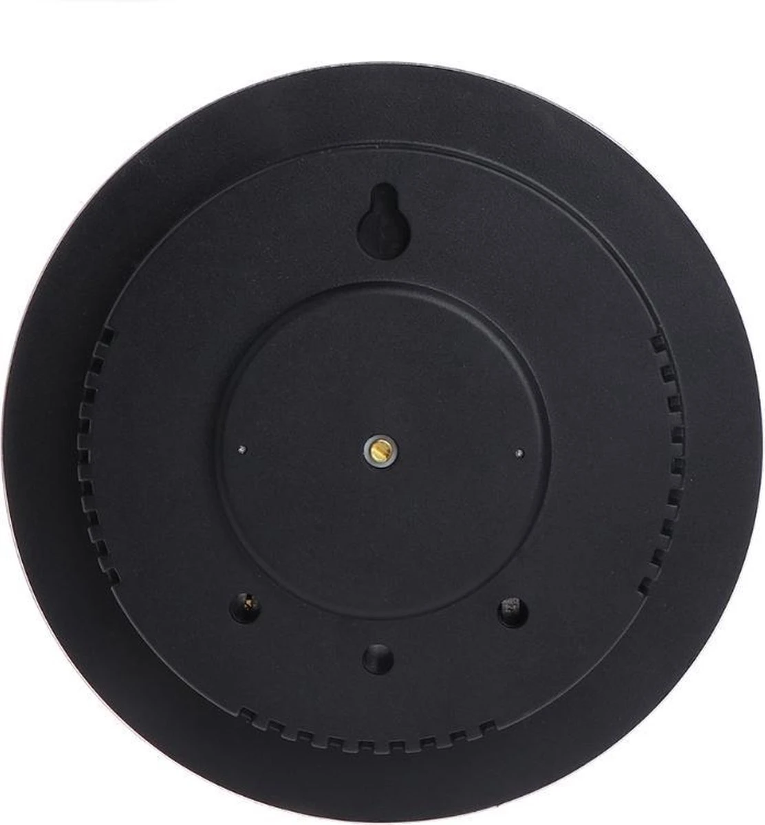 Luxe Barometer Weerstation Met Thermometer Hygrometer Messing Zilverkleurig – Voor Binnen En Buiten - Afbeelding 8