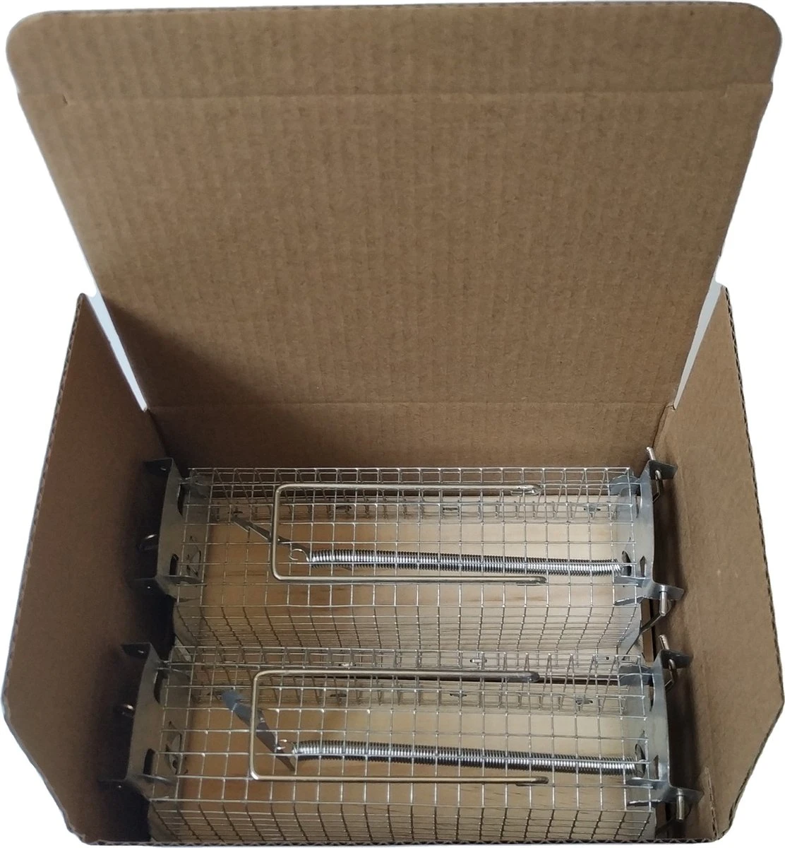 Set Van 2 Diervriendelijke Muizenval "Gabbia" - Inloopval - Muizenkooi - Ongedierteval - Ongediertebestrijding - Afbeelding 7