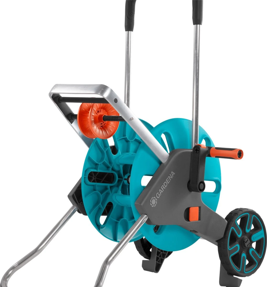 GARDENA - AquaRoll M CleverRoll Easy Slangenwagen - Maximaal 60 Meter - Inklapbare Zwengel - Afbeelding 11