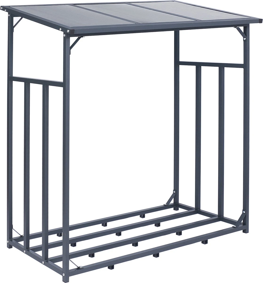 Houtopslag - Houtopslag Buiten - Brandhoutrek - Houtberging - Houthok - Overdekt - Afbeelding 5