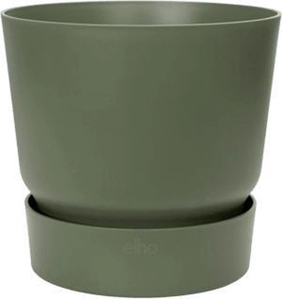 Elho Greenville Rond 30 - Grote Bloempot Voor Buiten - Gemaakt Van Gereycled Plastic - Ø 29.5 X H 27.8 Cm - Blad Groen - Afbeelding 6