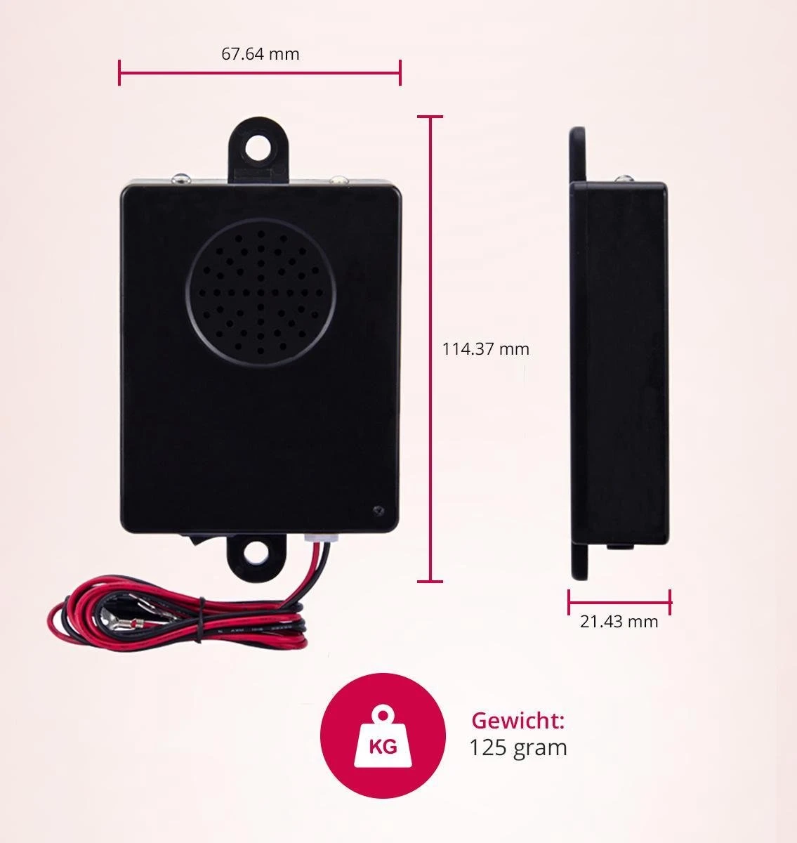 Marterverjager Auto 12V - Muizenverjager - Ongedierte Verjager Met Ultrasone - Steenmarter Verjager - Afbeelding 9