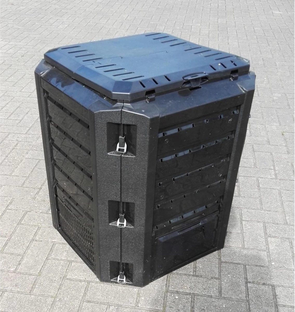 TA Compostvat Zwart 380 Liter - Afbeelding 10