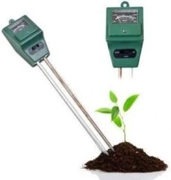 Merkloos Plant Vochtmeter 3-in-1 - PH Meter Grond - Zuurtegraad Meter - PH Tester Planten Bodemtester - Grondmeter - Vochtigheidsmeter Planten