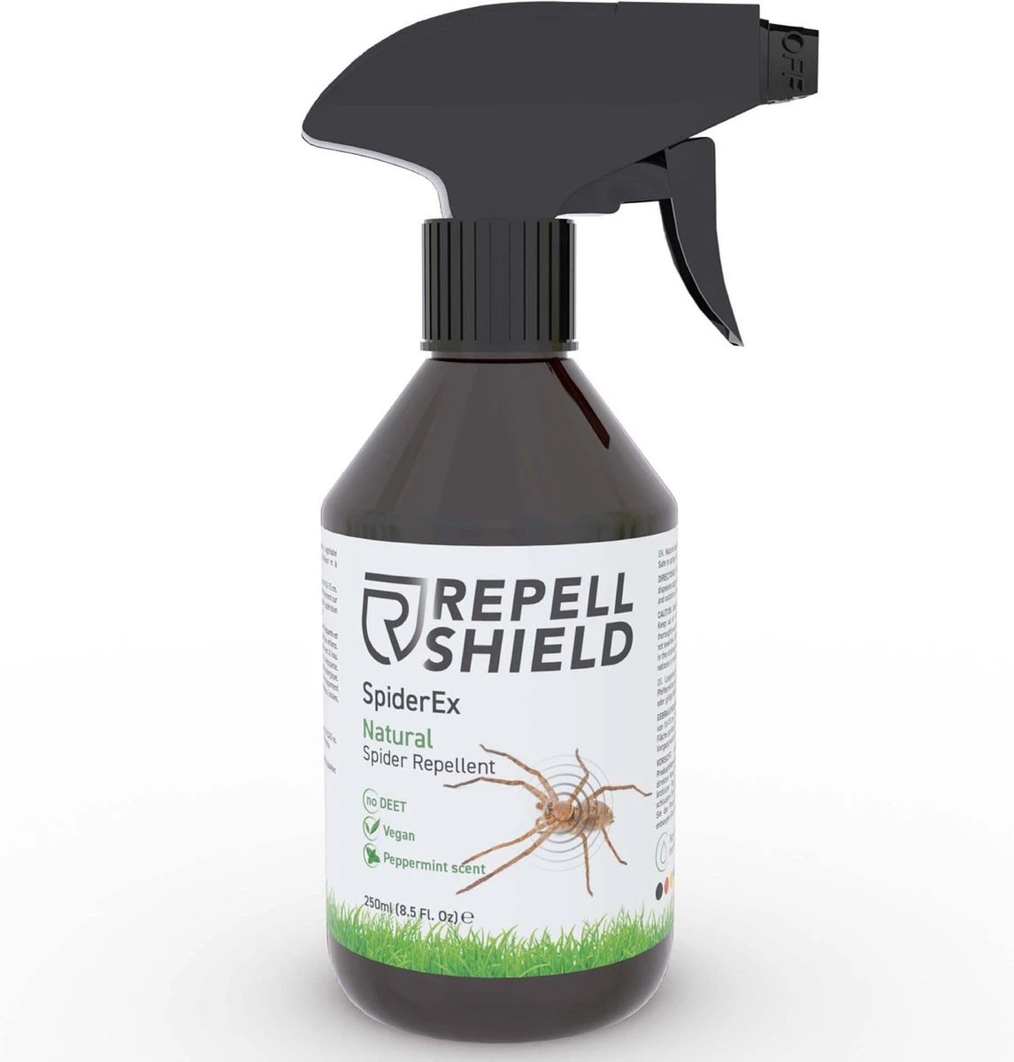 RepellShield Spinnen Bestrijden - Ongediertewering | Diervriendelijk Spinnen Verjagen Met Geur, Anti-Spinnen Spray - 250ml
