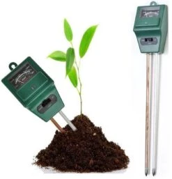 Merkloos Bodemtester / PH-Meter / Bodem Meter / 3-in-1 Functionaliteit