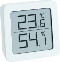 TFA Dostmann 30.5051.02 Thermo- En Hygrometer Wit