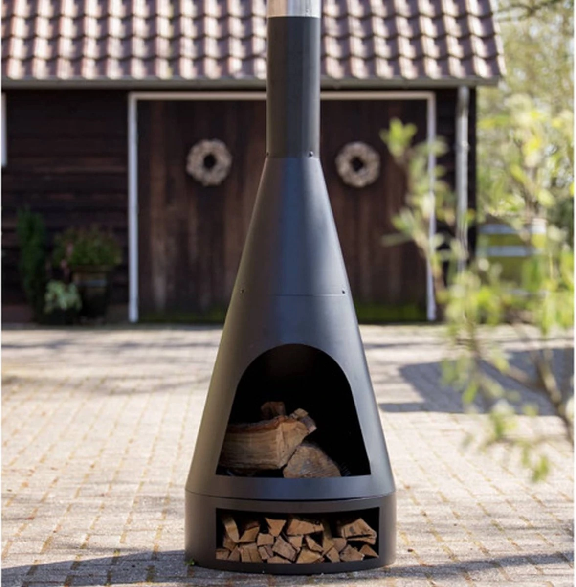 RedFire - Tuinhaard Kingston XL 160 - Vuurhaard - Staal - Zwart - Afbeelding 11