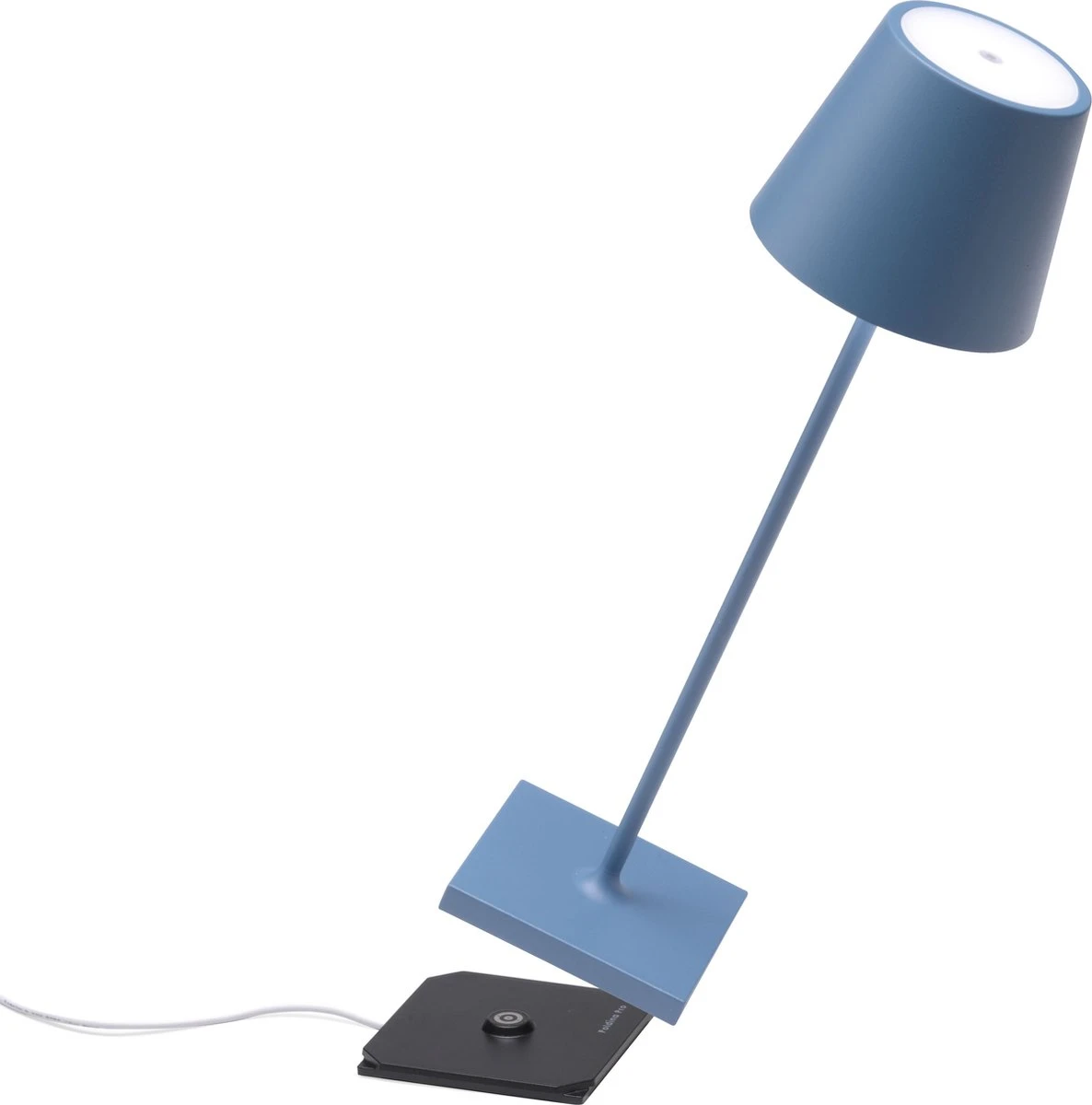 Zafferano - Poldina Pro Hoog - Bruin/ Roest - H38cm - Ledlamp - Terraslamp - Bureaulamp – Tafellamp – Snoerloos – Verplaatsbaar – Duurzaam - Voor Binnen En Buiten – LED - Dimbaar - 3000K – IP54 Spat Waterdicht - USB Oplaadbaar - Afbeelding 10