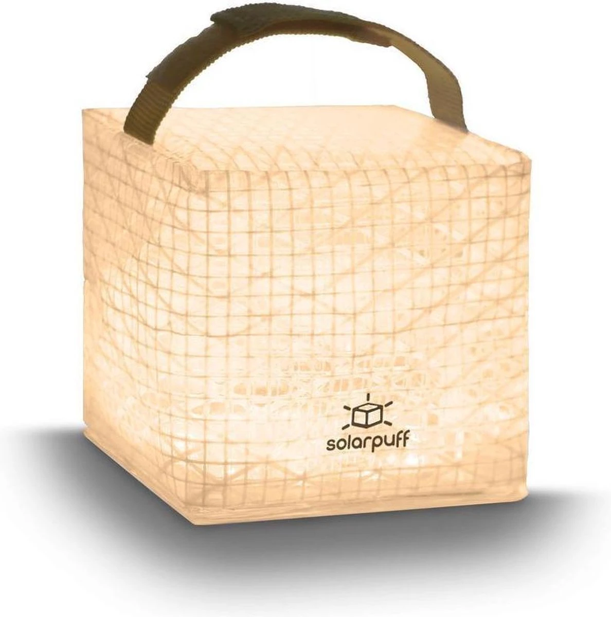 Solight Solarpuff - LED Lantaarn - Zonne Energie Lampje - Waterdicht - Opvouwbaar - Tuinlamp - Camping - Boot Verlichting