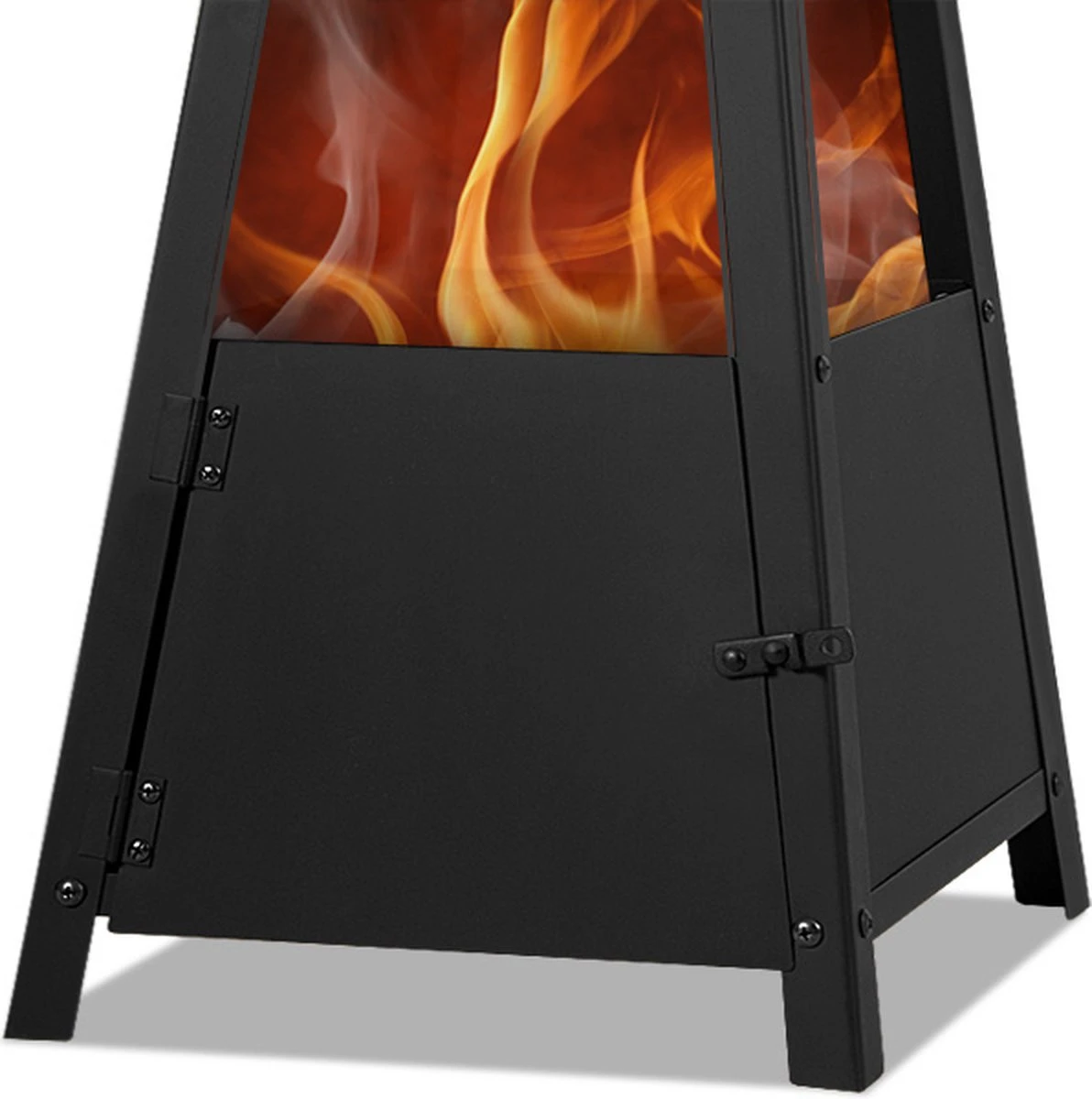 Gardebruk Pyramide Buitenhaard - 100 Cm - Zwart - Afbeelding 8