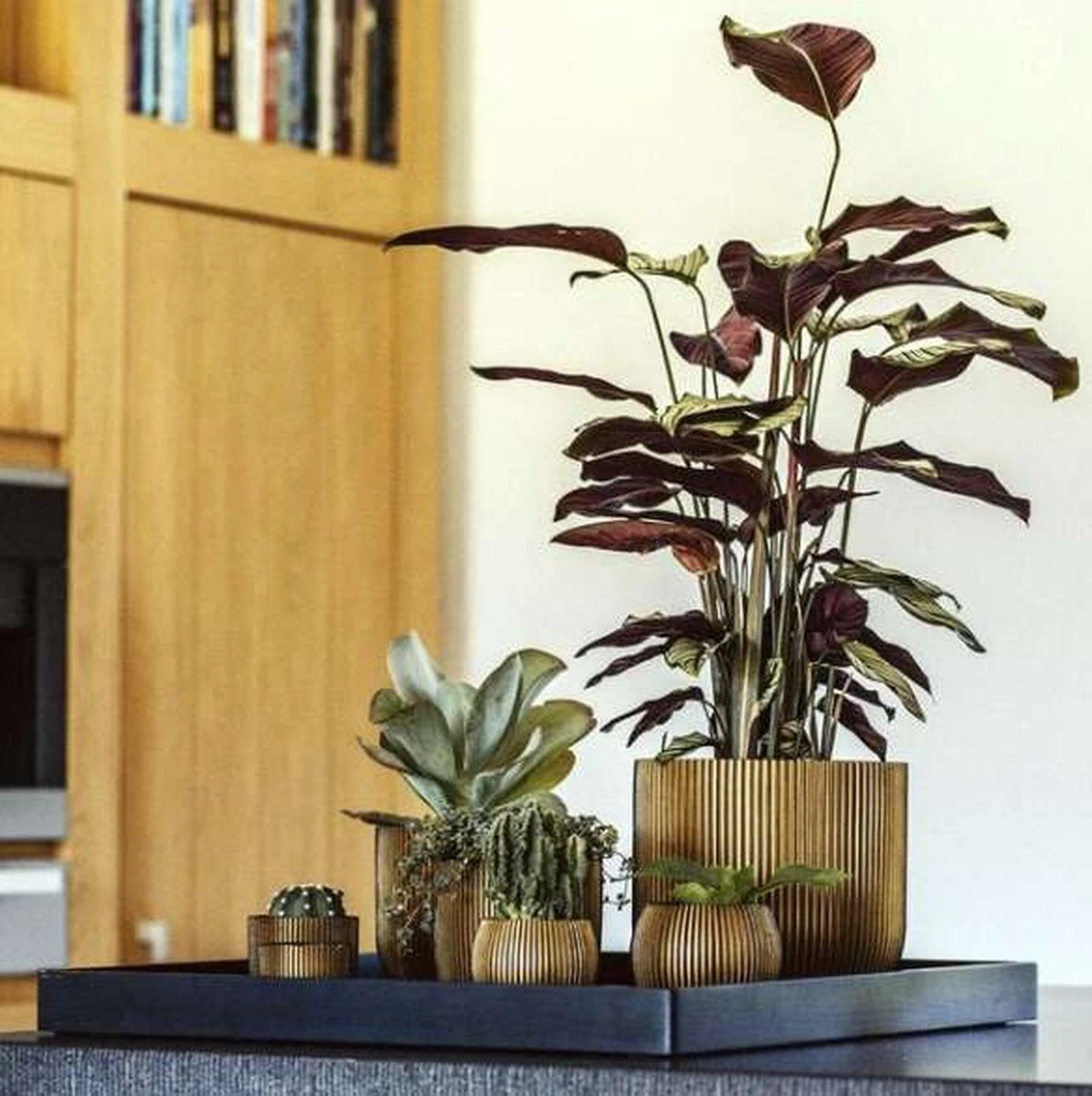 Capi Europe - Bloempot Bol Groove - 23x21 - Goud - Bloempot Voor Binnen - BGVGB134 - Afbeelding 10