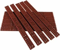 SAFE ALARM Vogelpinnen - 10 Strips - Antiklimstrip - 5 Meter Lang