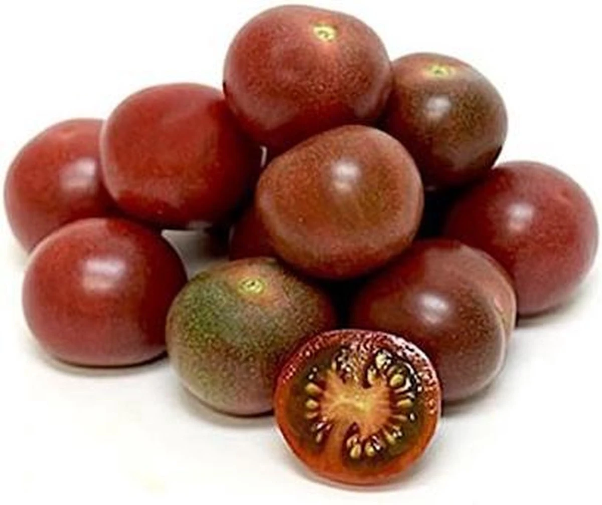 Tomaat Black Cherry - Een Excellente, Sappige Variëteit Met Een Zoete Smaak. - Afbeelding 5