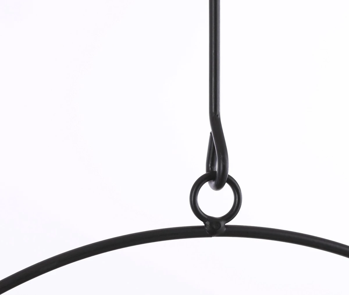 Mica Decorations Dexter Bloempot Hangend - L34 X B14 X H65 Cm - Zwart - Afbeelding 2