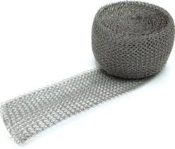 RVS Wering Gaas (5cm Breed X 5m Lang) Werkt Tegen Muizen, Ratten En Ander Ongedierte - Muizengaas - Ongediertewering - Muizen Weren - Ratten Weren