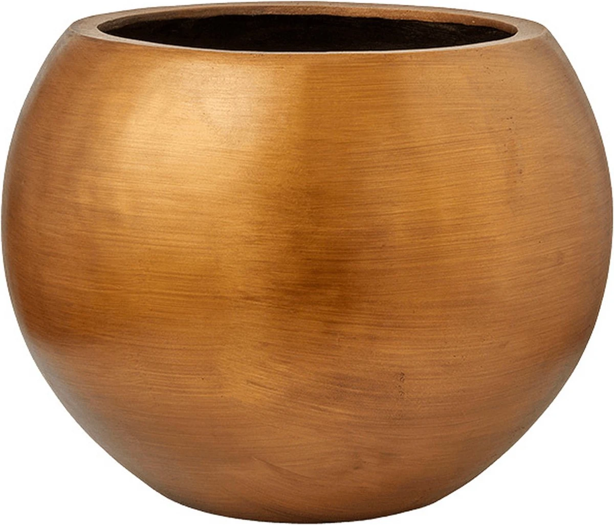 Capi Europe - Vaas Bol Retro - 30x25 - Goud - Bloempot Voor Binnen - BRTG104 - Afbeelding 9