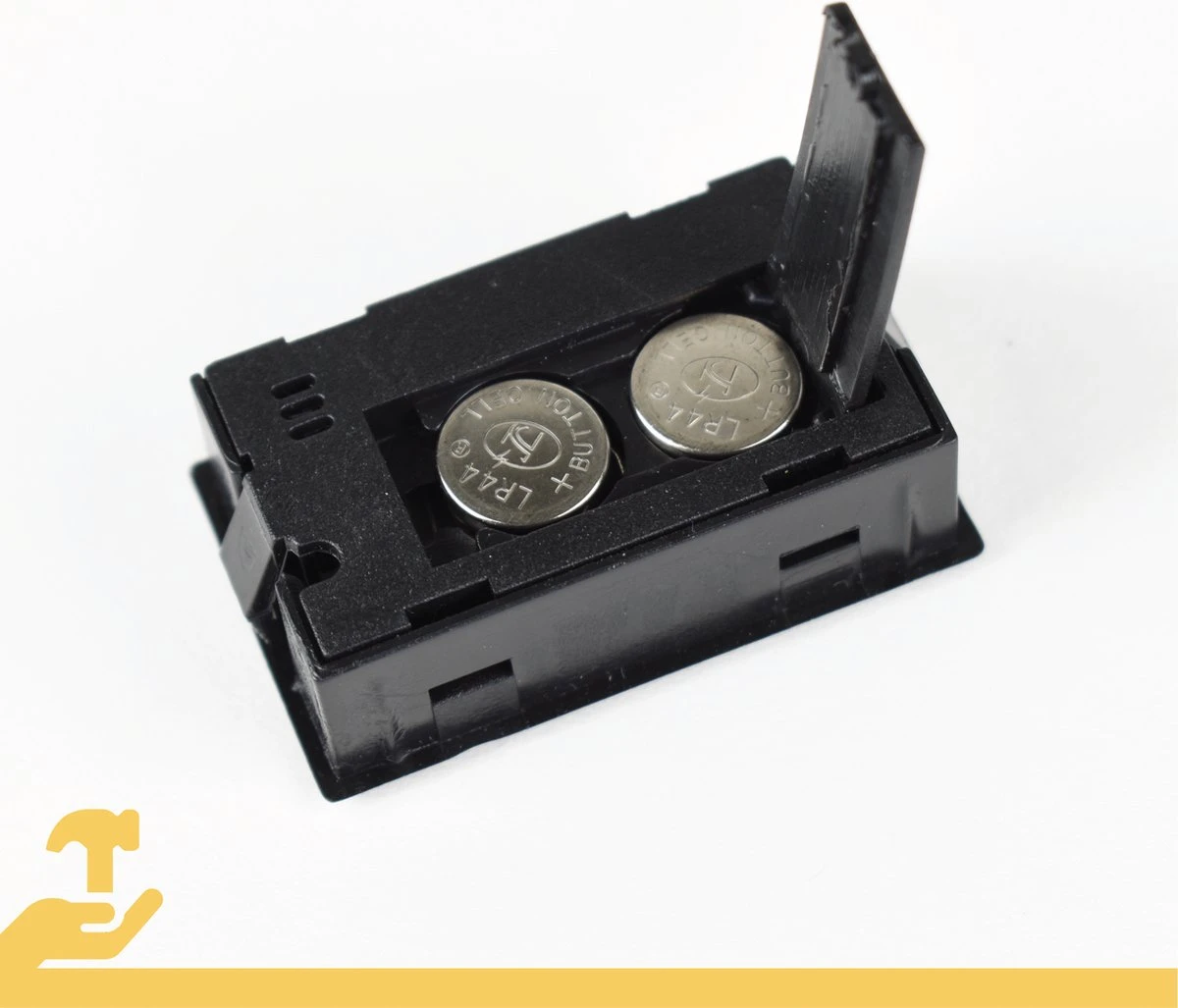 Tool Meister TM1 – Hygrometer & Thermometer - Binnen/Buiten/Koelkast – Digitaal - Zwart - Incl Batterijen - Afbeelding 3