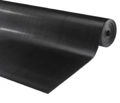 Rubber Loper / Rubbermat Op Rol Ribbel 3mm - Breedte 60 Cm - Per Strekkende Meter