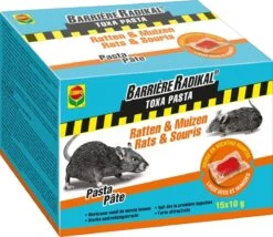 Compo Barrière Radikal Toxa Pasta Ratten En Muizen 15X10GR