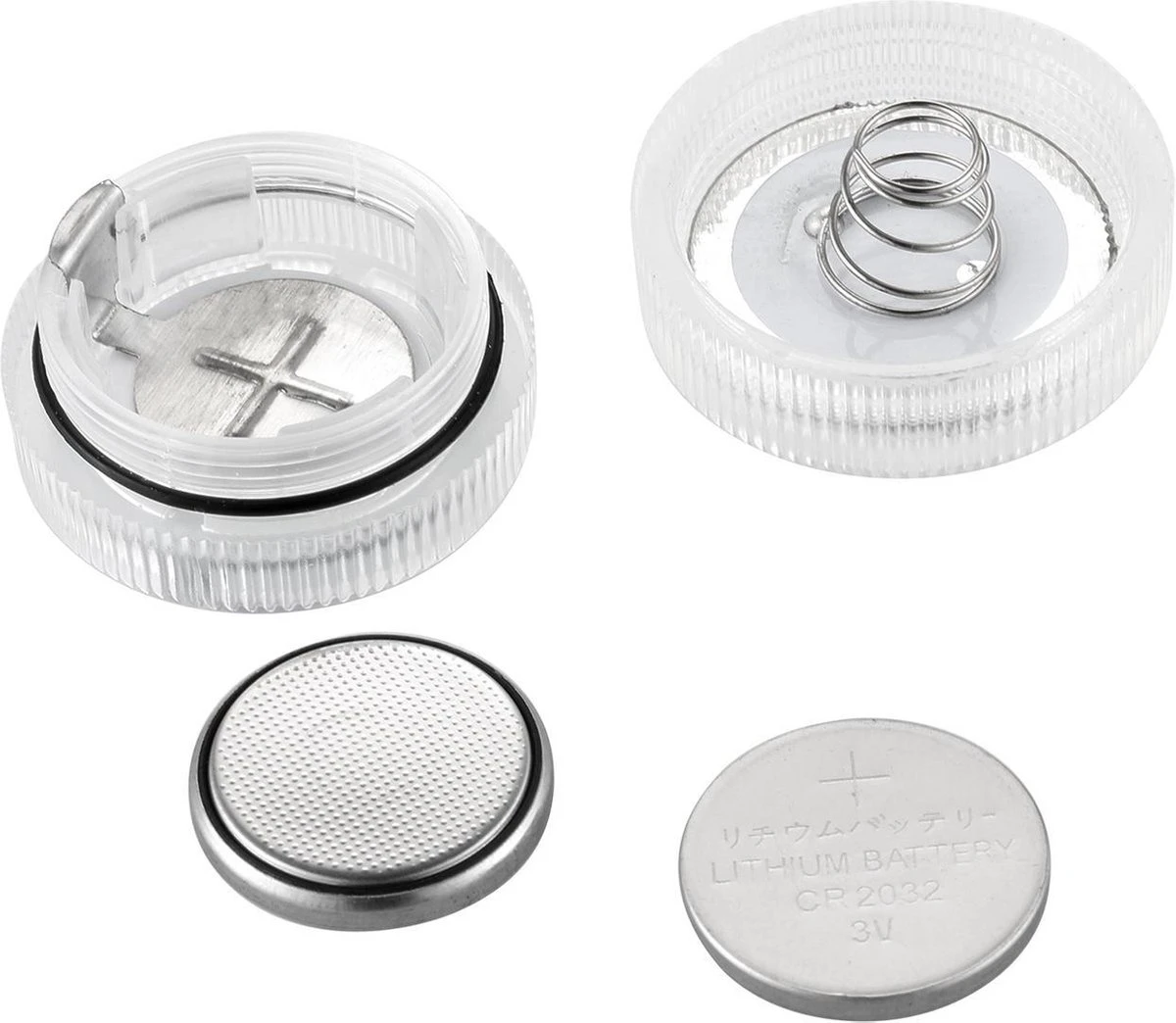 Merkloos Nylon Lampionnen - Wit - 10 Stuks - Incl. Led Met Afstandbediening - Incl. Handige Ophanghaakjes - Afbeelding 3