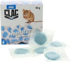 Muizengif CLAC PROPASTA-25 TEGEN MUIZEN 5X10G(beste Keus)