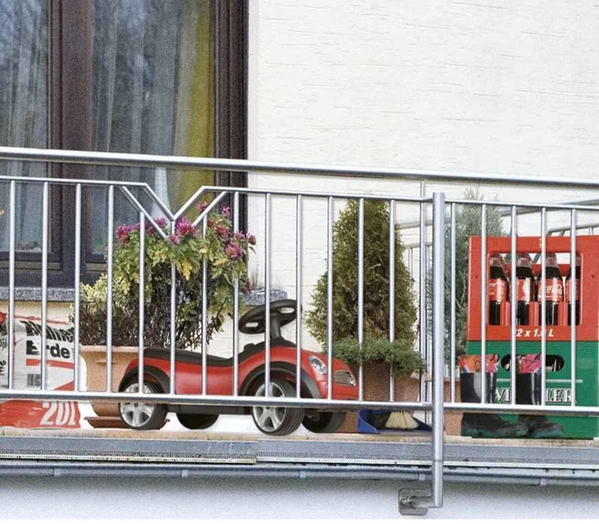 Wenko Balkonscherm Met Bloemen (85 X 500 Cm) - Afbeelding 2