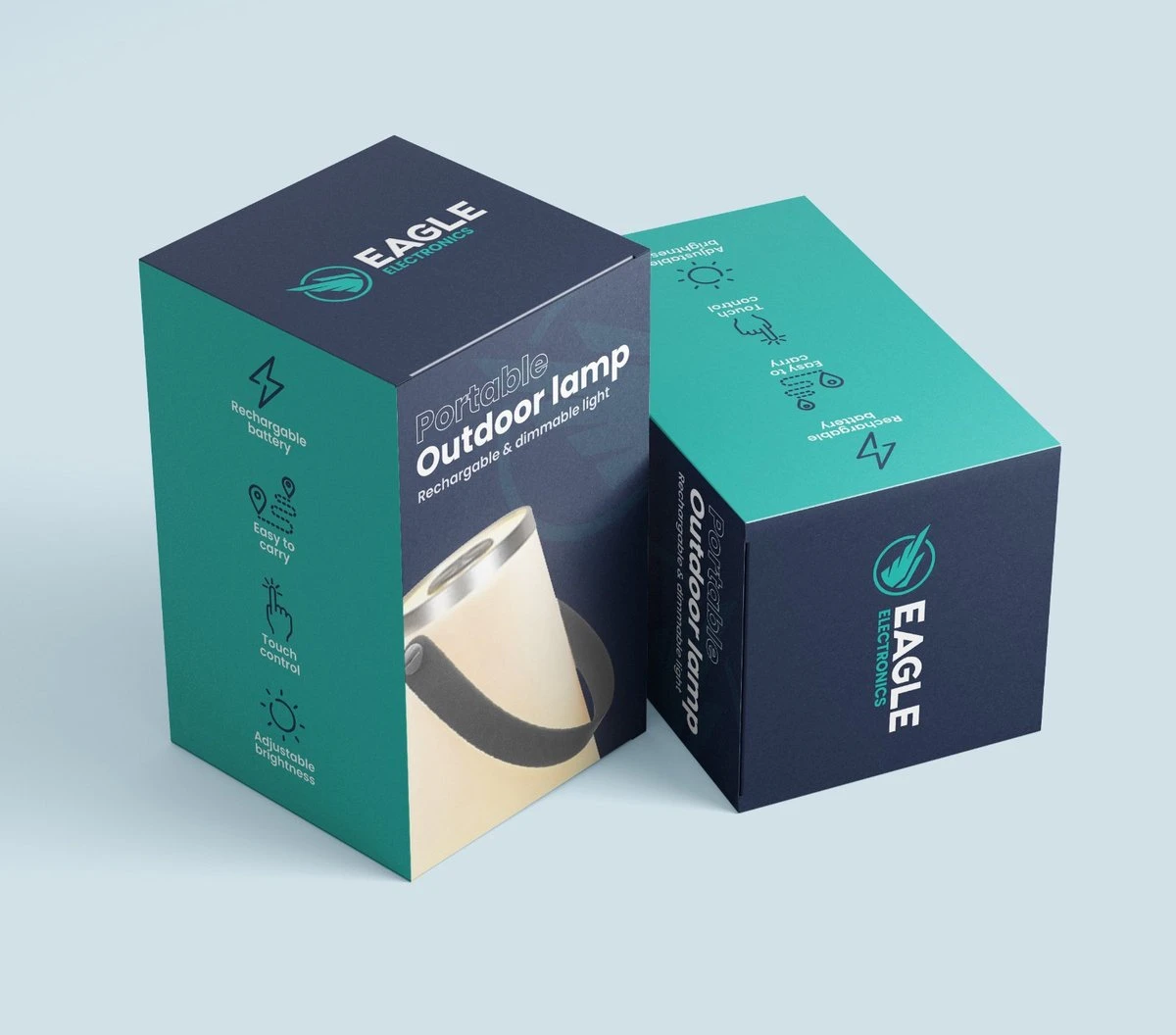 Eagle Tafellamp Voor Buiten En Binnen – Oplaadbare Buitenlamp – Geschikt Voor Huis, Tuin En Camping - Afbeelding 8