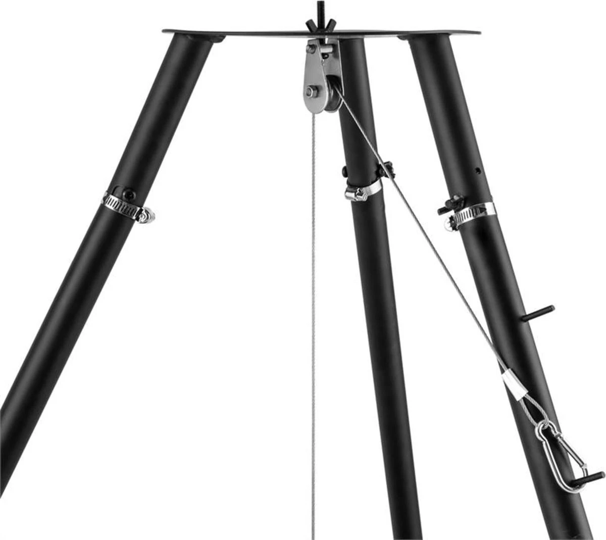 Blumfeldt Arco Trino Vuurschaal - Vuurkorf En Barbecue - BBQ Op 3 Poten - Edelstaal - Driepoot Met Grill Rooster - Afbeelding 6