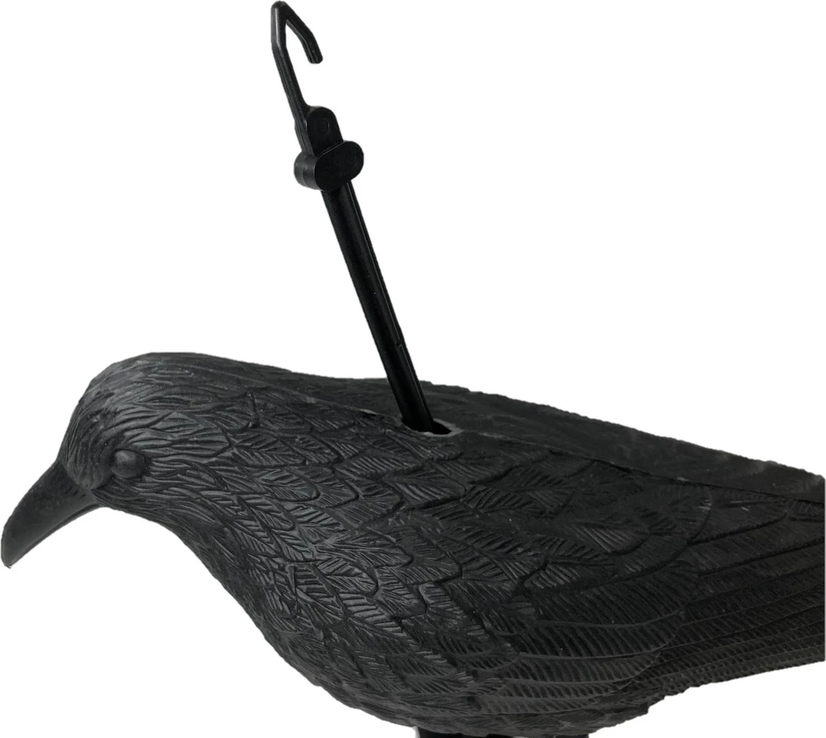 Merkloos 3 X Duivenverjager Kraai - Vogelverschrikker - Vogelverjager - Kunststof Kraaien - Afbeelding 4