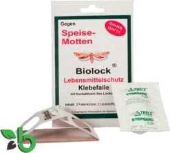 Feromoonval Voedselmotten - Monitoren Van Voedselmotten - Bestrijding - Motten - Motten Bestrijden - Mottenval Voedselmotten - Anti Motten - Feromoon Mottenval - Voedselmotten - Vangplaten En Vanglinten - Biologisch Bestrijden