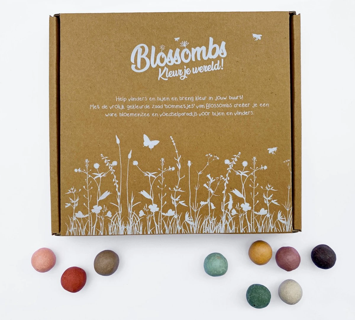 Blossombs Giftbox Medium Zaadbolletjes - 9 Stuks - Afbeelding 3