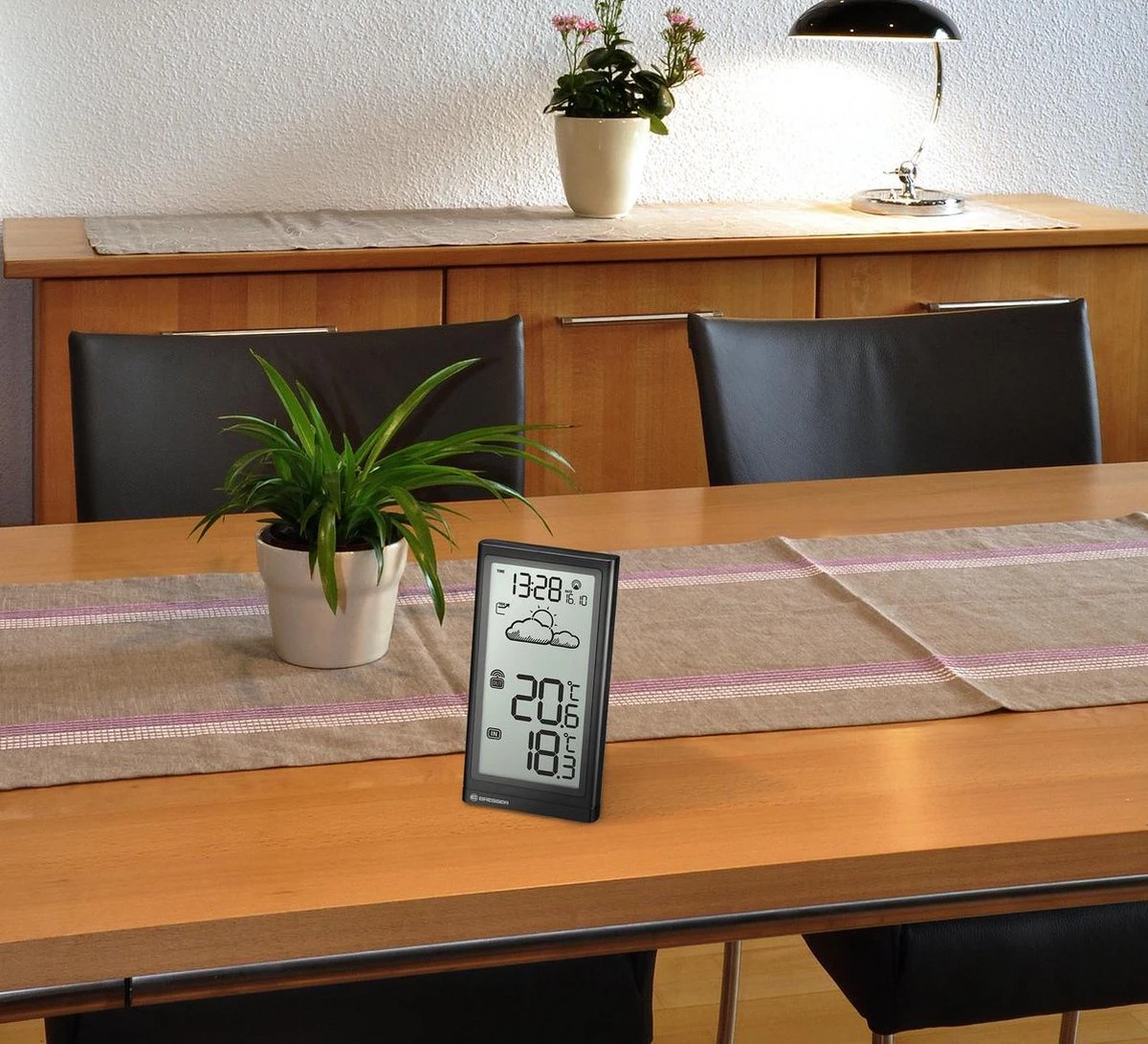 Bresser MeteoTemp Weerstation - Voor Binnen & Buiten - Incl. Weertrend - Afbeelding 3