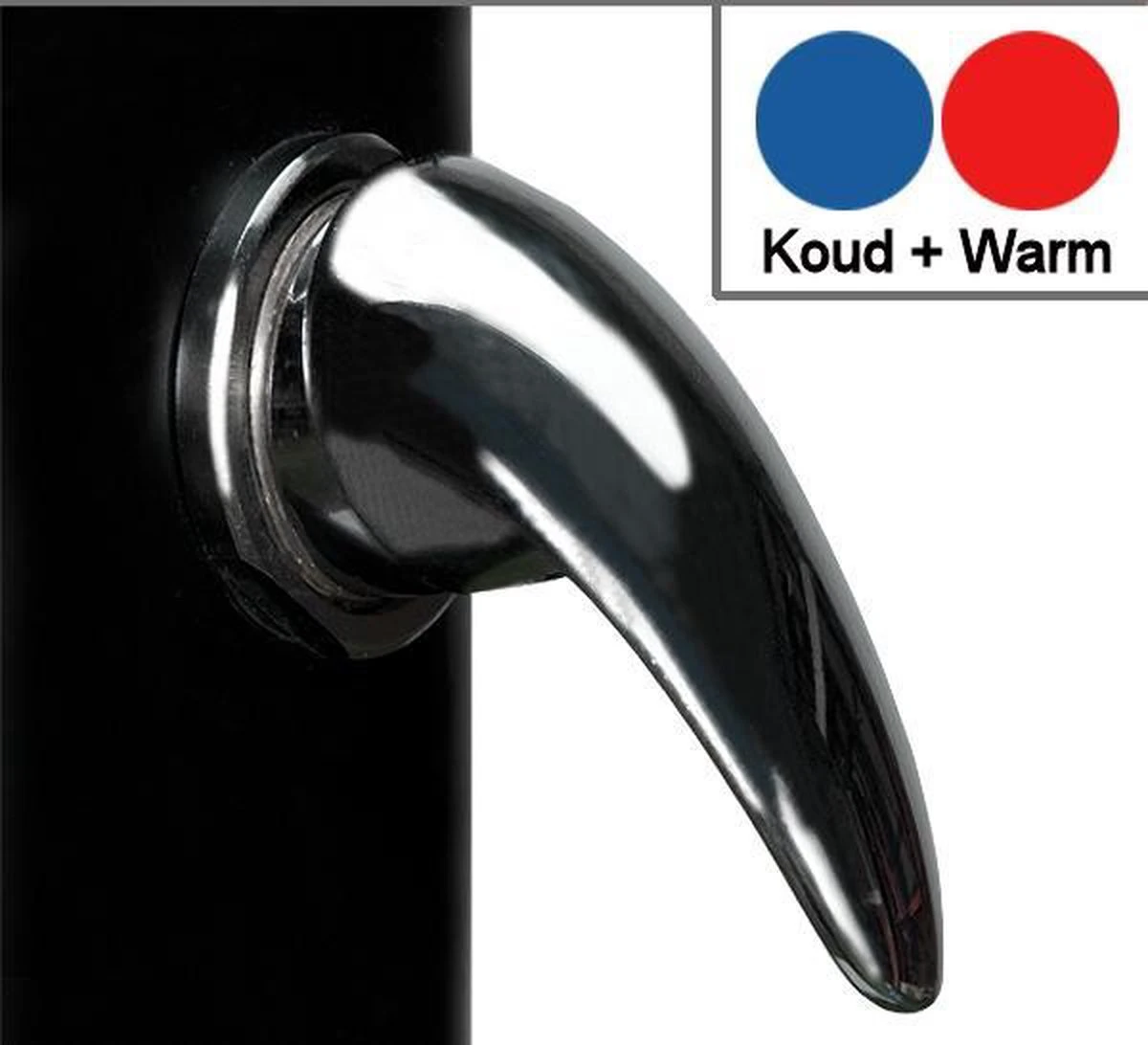 Merkloos Monzana Buitendouche/ Tuindouche - Warm Water Uit Zonne-energie 215cm - Afbeelding 6