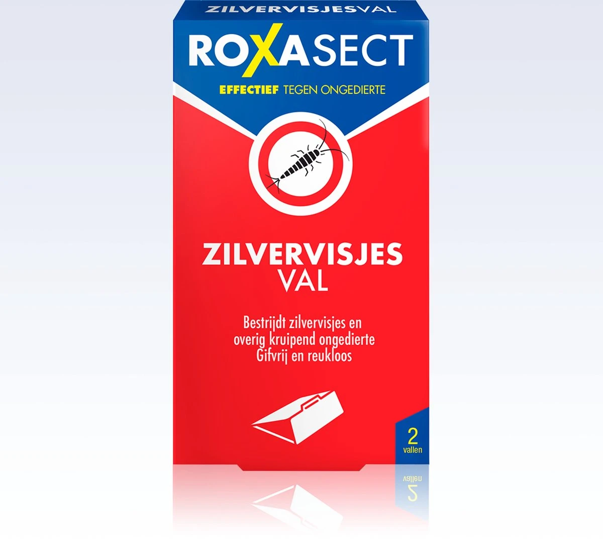 Roxasect Zilvervisjesval - Ongedierteval - Bestrijden Van Zilvervisjes, Papiervisjes En Ovenvisjes - 2 Stuks - Afbeelding 4