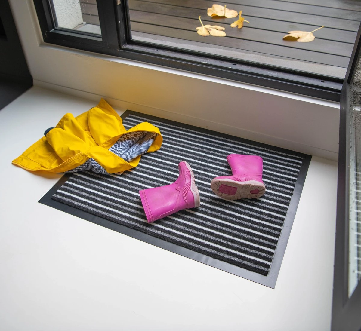 Deurmat Binnen Studio M - NEON - Droogloopmat Binnen 60X80 Cm - Schoonloopmat - Antislip Deurmat - Deurtapijt- Kwalitatieve Binnenmat - Inloopmat - Deurmatten Voor Binnen - Deurmat Voordeur - Matten - Verschillende Afmetingen