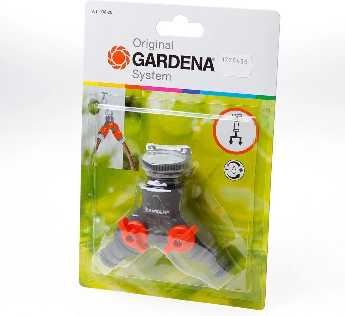 GARDENA 2-weg Ventiel 26,5 Mm (G 3/4"), 21 Mm (G 1/2") - Afbeelding 7
